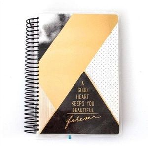 Black and Gold Geometric 12-month Undated Planner!